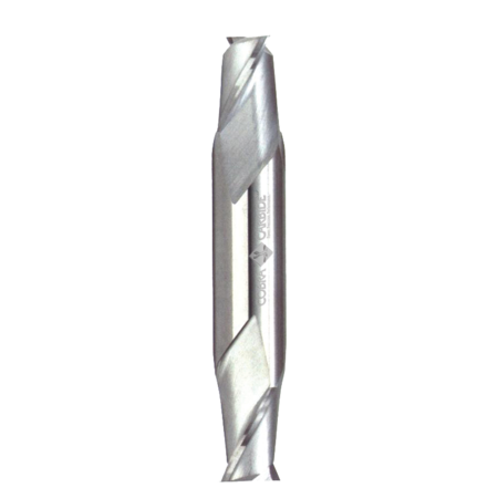 COBRA CARBIDE Endmill, Double End Stub Uncoated, 1/8, Number of Flutes: 2 28756